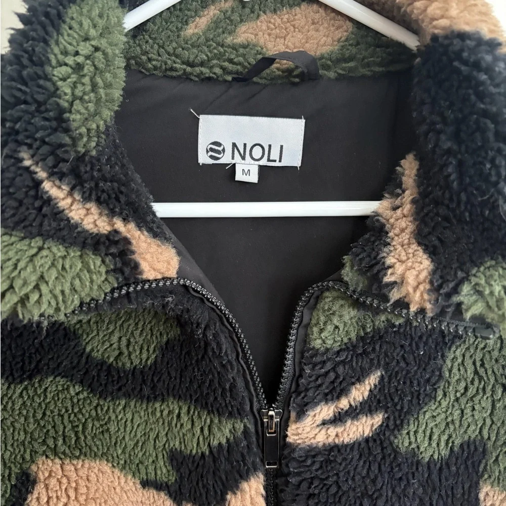 Noli Camouflage Teddy Jacket - Picture 7 of 7